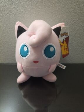 NWT 2025 Nintendo Pokemon "Jigglypuff" Stuffed Plush by Toy Factory 8-12"
